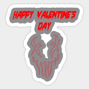 happy valentines day Sticker